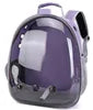Large Capacity Transparent Outdoor Pet Carrier Bag Portable Cat Dog Tote Backpack Zipper Breathable Sturdy for Travel Transport