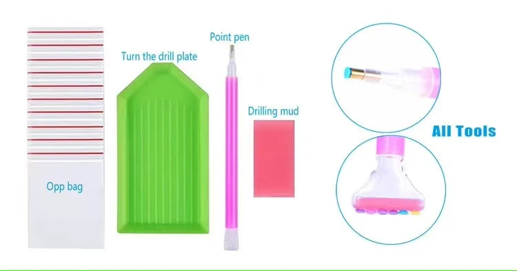 BT29 DIY Pen Holder Diamonds Painting