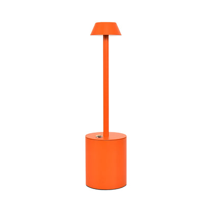 USB Rechargeable LED Table Light Modern Touch Lamp for Indoors & Outdoors Cone Shade Bedrooms Homes Cordless Restaurants Bars