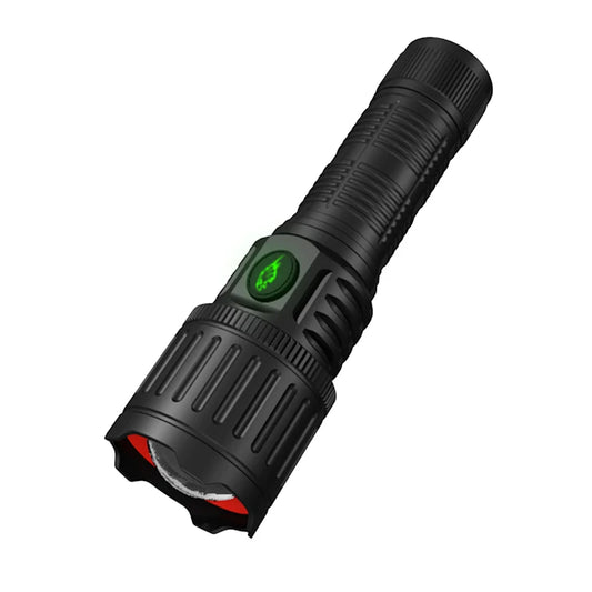 Foxhawk G30 Multifunctional Tactical High Lumen 12000 Lumens Laser Pointer Self Defense Flashlight