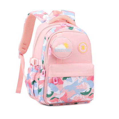 New Fashionable Waterproof Kindergarten Backpack Cute Boy/Girl Design Grade 2 Size Spine Protecting Zipper Closure Polyester