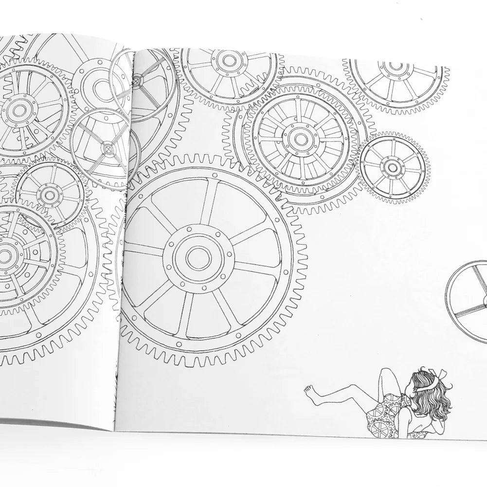 Livre pour enfants Graffiti Coloring Book Peinture English Books Zen Mandalas