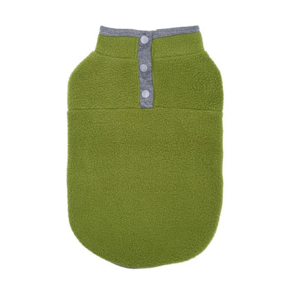 Autumn Winter Soft Puppy Cats Coat Warm Fleece Vest for Small Medium Dogs Clothes Chihuahua French Bulldog Costume Pet Waistcoat