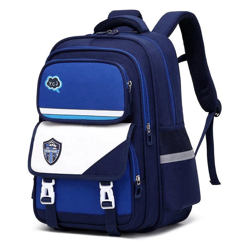 16 Inch Waterproof Mochilas Escolares School Bags Kids Backpack for Boys Girls Primary Students