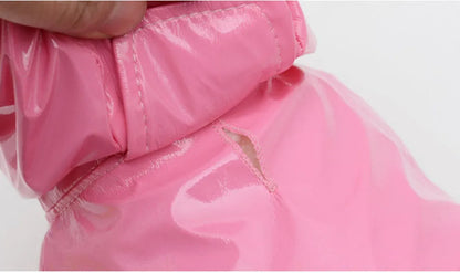 Dog Raincoat Reflective Pet Puppy Clothes Small Dog Rain Jacket Waterproof Yorkie Poodle Bichon Pomeranian Schnauzer Corgi Coat