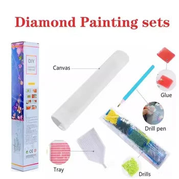 N-2218 Custom DIY Cat Diamond Painting Canvas Print Wholesale 5D Animal Diamond Painting Canvas