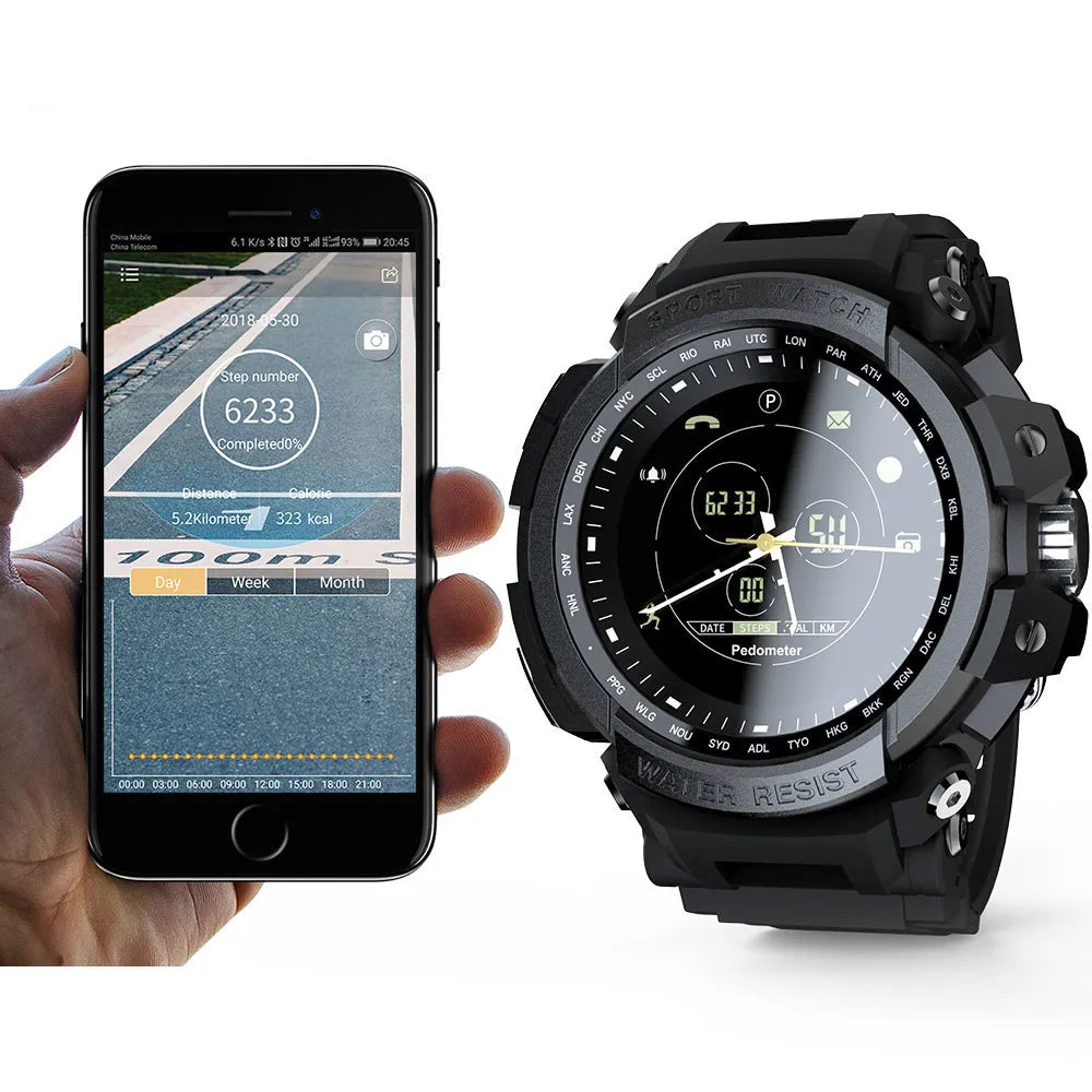 MK28 intelligent sports watch men's mountaineering Bluetooth watch outdoor step counting Bluetooth 4.0.