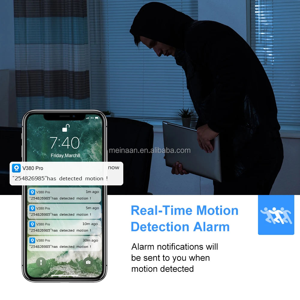 Wholesale 3MP Indoor Monitor Smart Video V380 Pro Wireless CCTV PTZ Camera 360 IP Home WiFi Network CCTV Security Camera