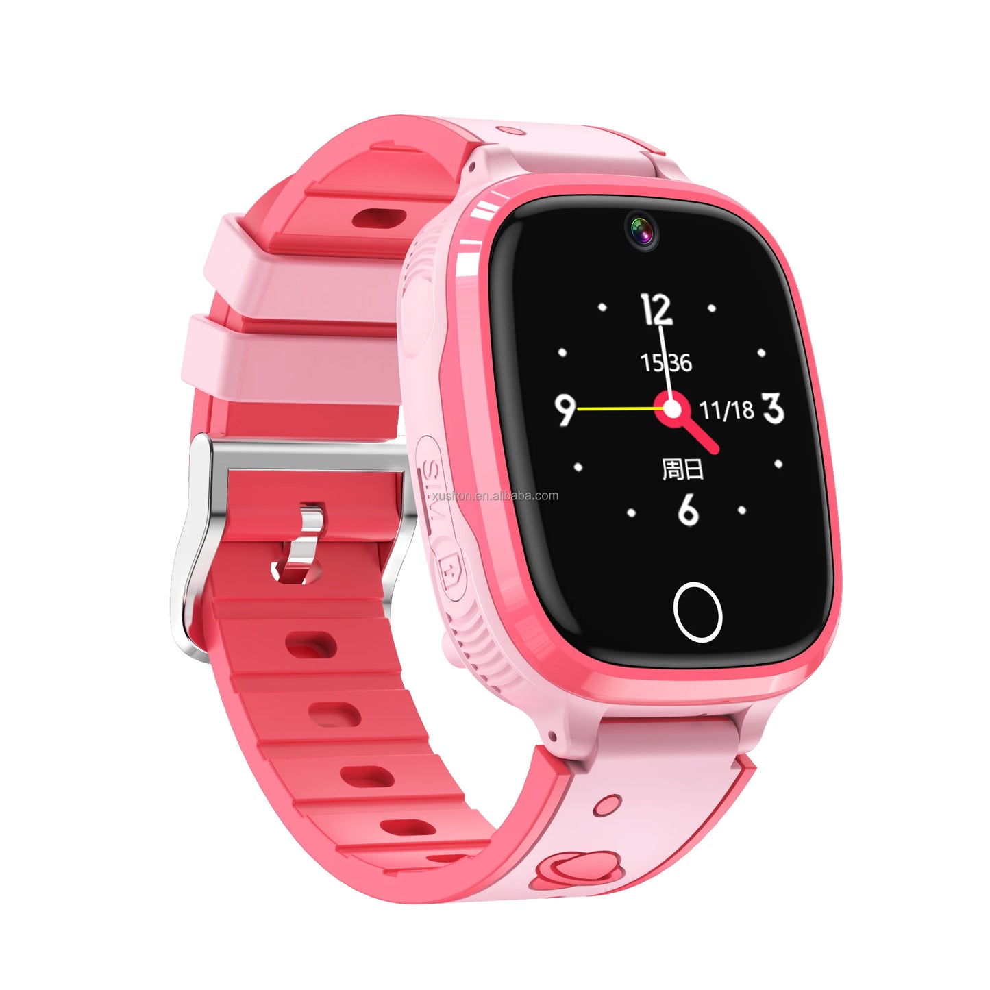 OEM W18 Children Gift Smart Watch for Kids Wifi GPS Position 8W Pixels Camera Video Call WCDMA GSM 2G 3G 4G Sim Card Smart Watch