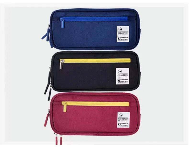 Large Capacity Pencil Case Stationery Cute Boys Girls Gift Pen Bag Pen Box Pencil Cases Storage Student School Office Supplies