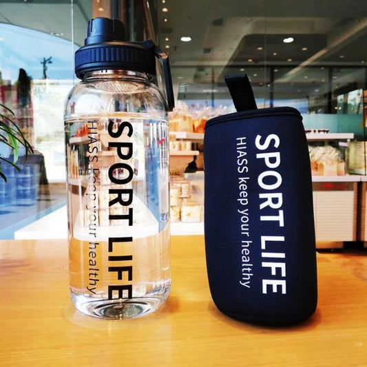 Portable Creative 700ML 1000ML Big Glass Bottle Container For Drinks Beverage With Tea Infuser Filter Girl Men Leakproof Cup