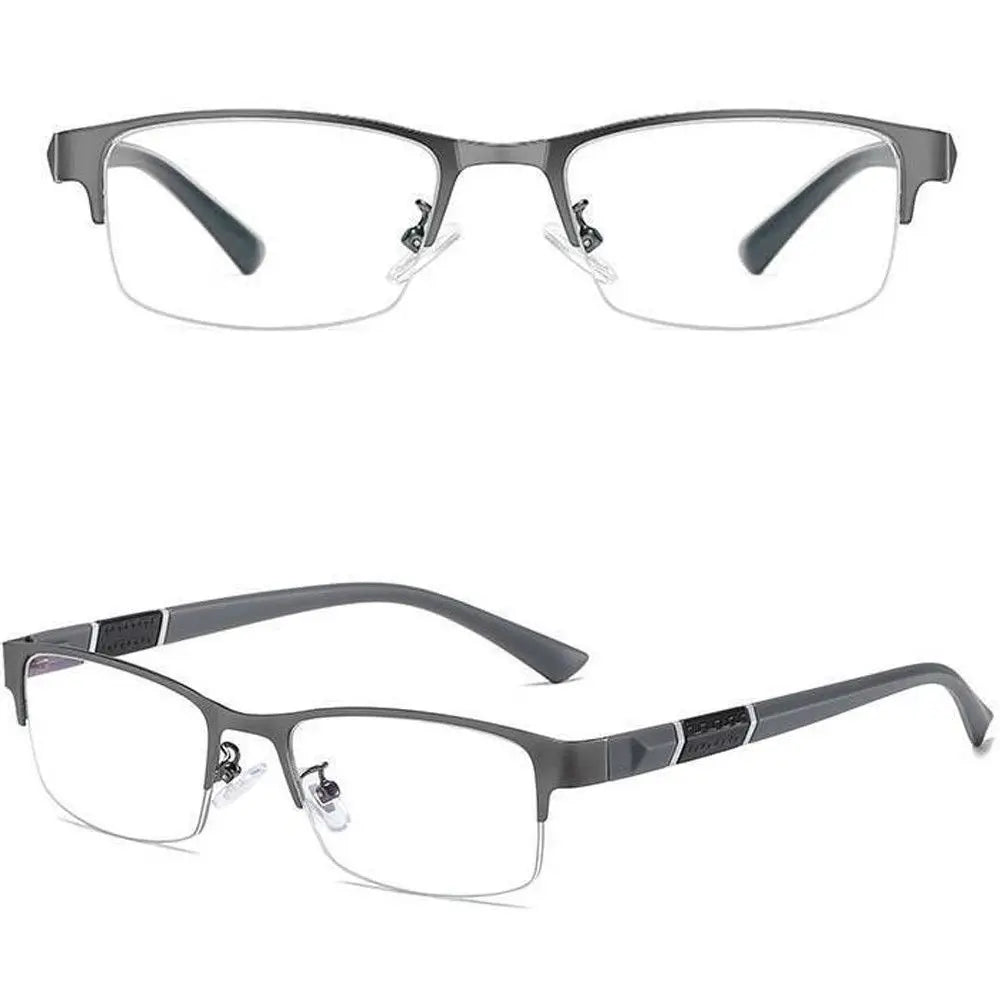 New Trend Reading Glasses Men and Women Half Frame PC Frame Diopters Business Office Men Prescription Glasses очки Oculos