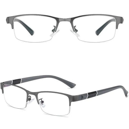New Trend Reading Glasses Men and Women Half Frame PC Frame Diopters Business Office Men Prescription Glasses очки Oculos