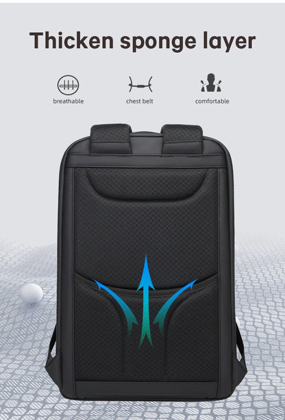 BANGE Business Backpacks Laptop 15.6 inch Multifunctional WaterProof Big Capacity Daily Work Male Backpack School Bag Mochila