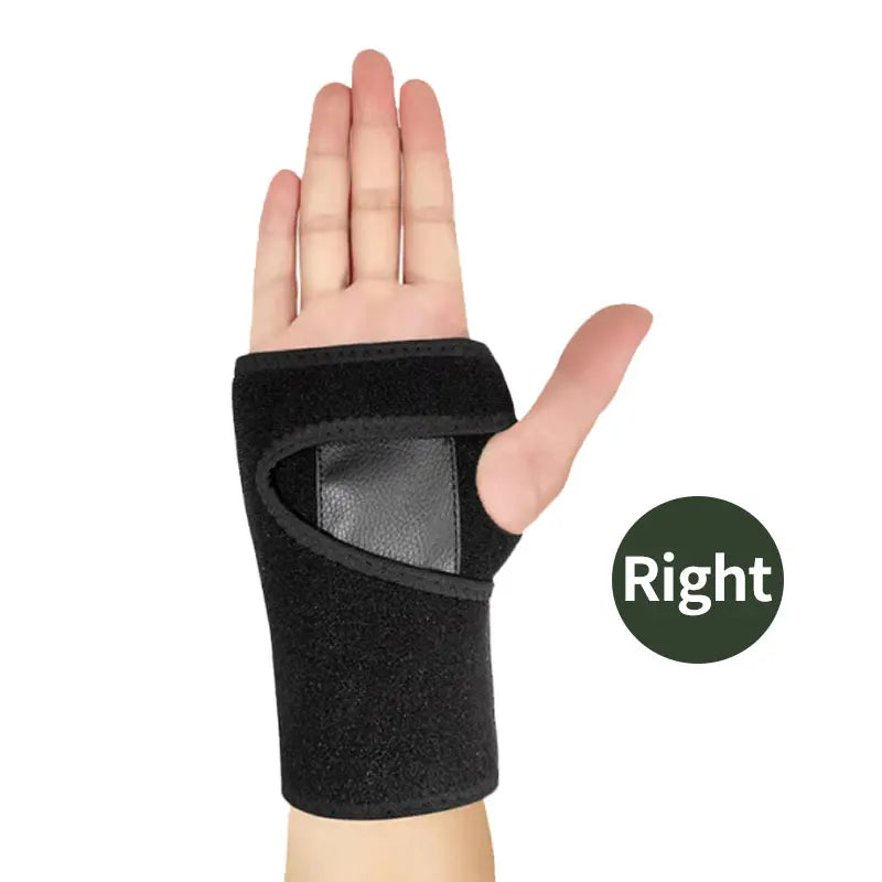 JK050 Comfortable Nylon Neoprene Thumb Wrist Brace Reversible Splint for Left Right Hand Adjustable Support Stabilizer Soft