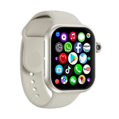 Wonlex MT107 Dual Speaker AMOLED Screen Big Memory Heart Rate Steps WIFI GPS Positioning 4G Android Smart Phone Watch