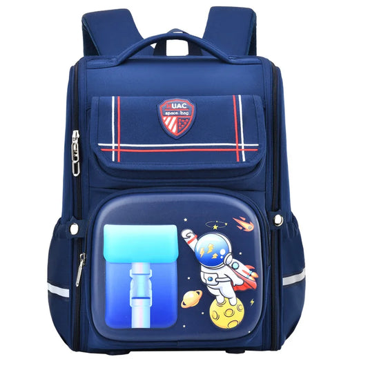 2023 Fashion Cartoon Student Mochila Escolar 1-6 Grade Spine Care Shoulder Bag High Quality School Bags