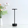 Aluminum alloy rechargeable hotel  living room  bedroom  bedside lamp warm and romantic modern industrial style LED night light
