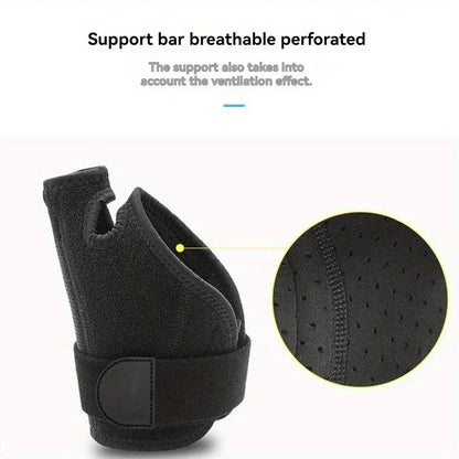 JK050 Comfortable Nylon Neoprene Thumb Wrist Brace Reversible Splint for Left Right Hand Adjustable Support Stabilizer Soft