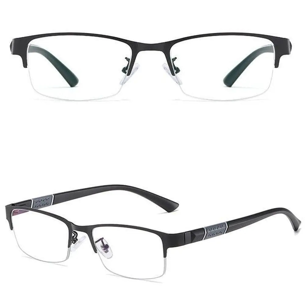 New Trend Reading Glasses Men and Women Half Frame PC Frame Diopters Business Office Men Prescription Glasses очки Oculos