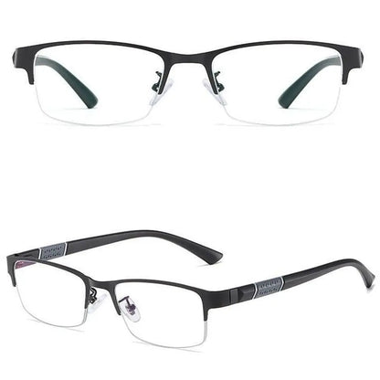 New Trend Reading Glasses Men and Women Half Frame PC Frame Diopters Business Office Men Prescription Glasses очки Oculos
