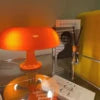 Italy Designer High Light Orange Mushroom Night Light Italy Designer Bedside Led Mushroom Table Lamp