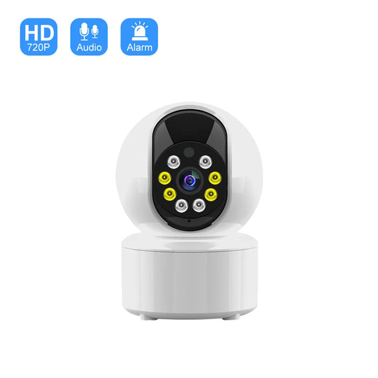 NEW Small WiFi Smart Camera Home Security Full Color Night Vision Intercom Motion Detection Mobile Remote Viewing V380 Camera