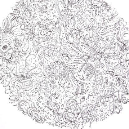 Livre pour enfants Graffiti Coloring Book Peinture English Books Zen Mandalas