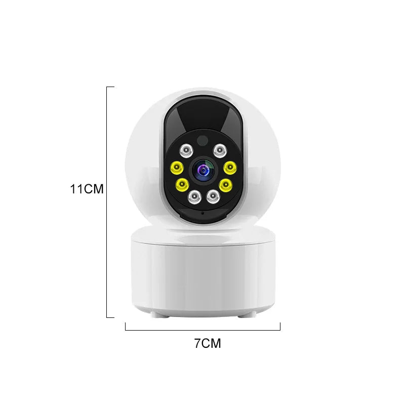 NEW Small WiFi Smart Camera Home Security Full Color Night Vision Intercom Motion Detection Mobile Remote Viewing V380 Camera