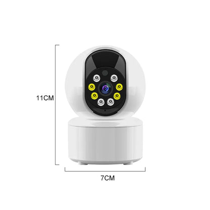 NEW Small WiFi Smart Camera Home Security Full Color Night Vision Intercom Motion Detection Mobile Remote Viewing V380 Camera