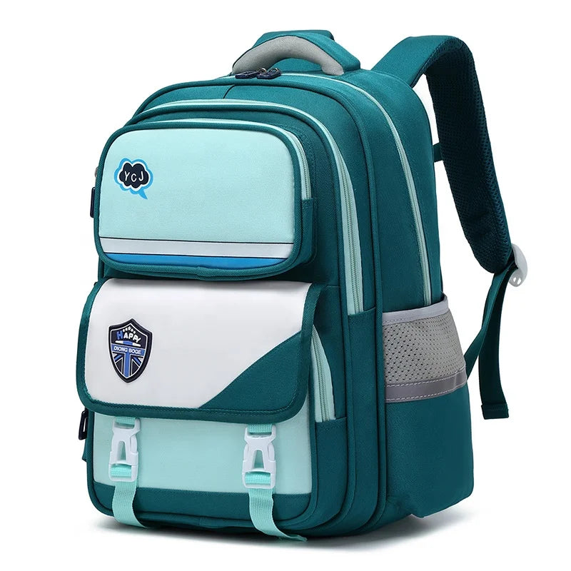 16 Inch Waterproof Mochilas Escolares School Bags Kids Backpack for Boys Girls Primary Students