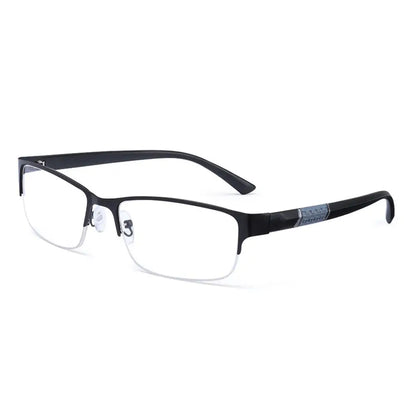 Reading Glasses Men Women High Quality Half-frame Diopter Glasses Business Male Presbyopic Eyeglasses +1.0 1.5 2.0 2.5 3.0 3.5 4
