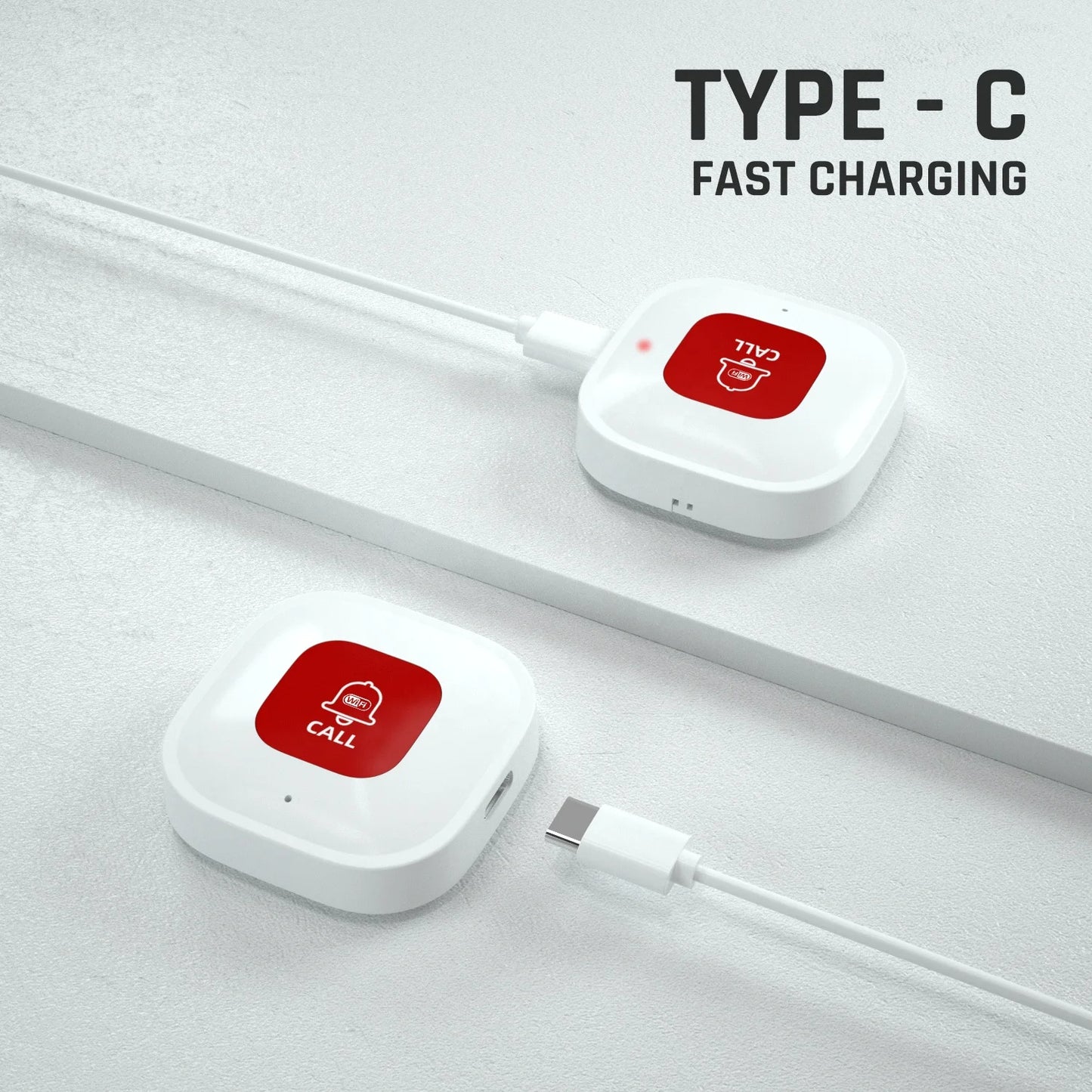 Tuya Smart WiFi SOS Button Wireless Emergency Call Button for Children Elder Caregiver Patient Alert WiFi Emergency Call Button