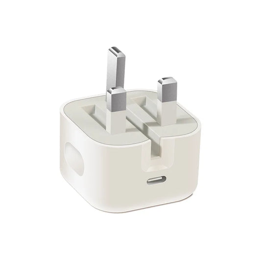 EU US UK AU Plug 20W USB C Fast QC3.0 Wall Charger Block PD Function OTP & OVP Protection for iPhone 15/14/13 Mobile Phone