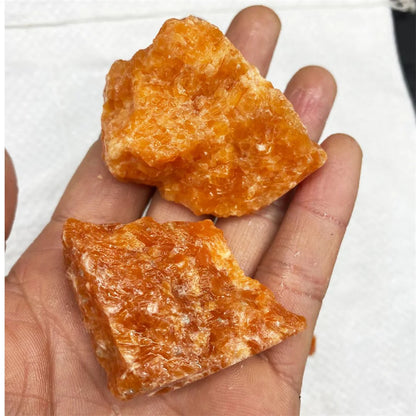 Natural Raw Sunstone Crystal Quartz Irregular Rough Mineral Specimen Reiki Healing Crystals Aroma Stone Collectible Decortion