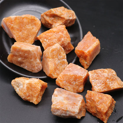 Natural Raw Sunstone Crystal Quartz Irregular Rough Mineral Specimen Reiki Healing Crystals Aroma Stone Collectible Decortion
