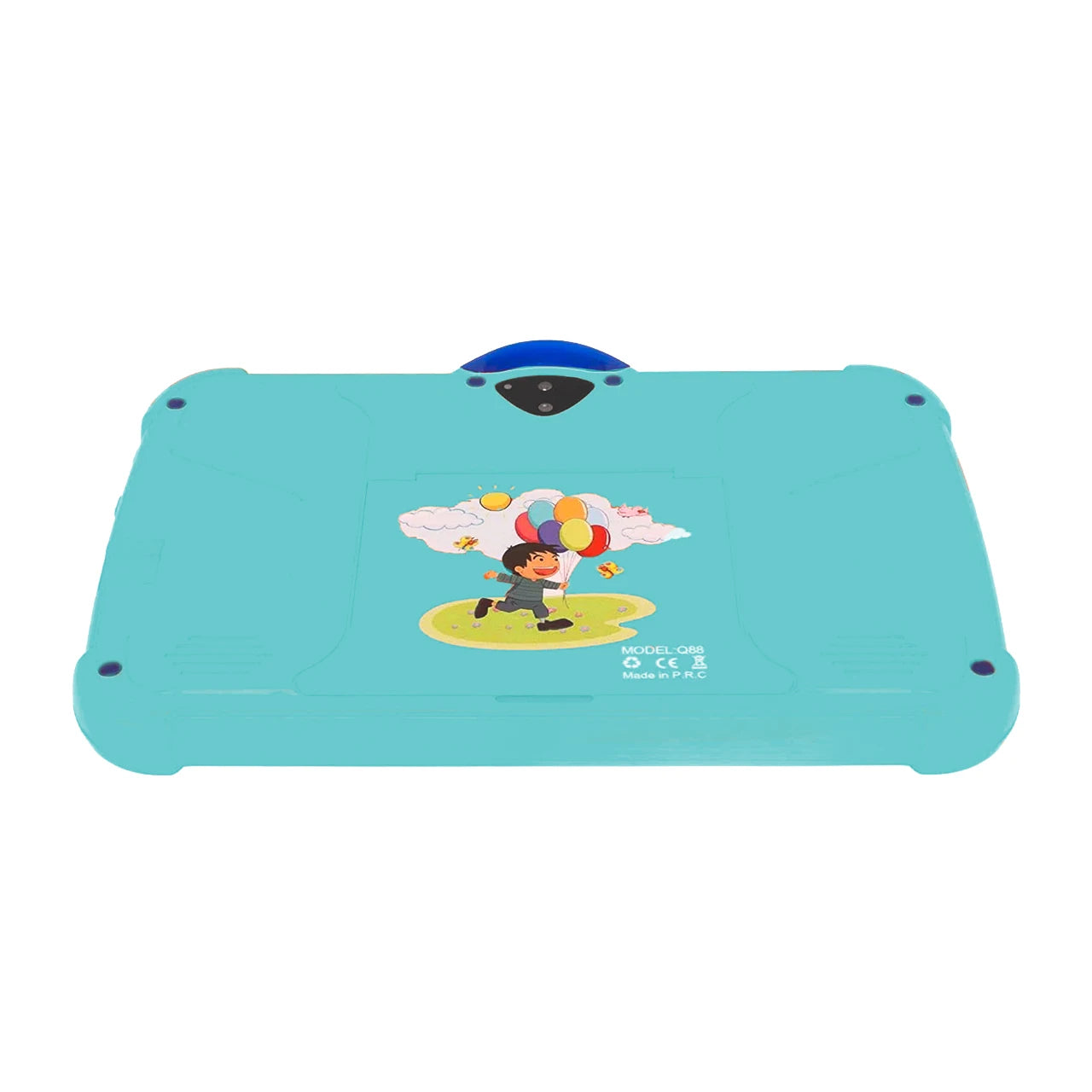 2025 Kids Tablet 7 Inch IPS HD Screen Quad Core Processor 4GB RAM 64GB ROM Toddler Tablet with Protective Case Kids Tablet