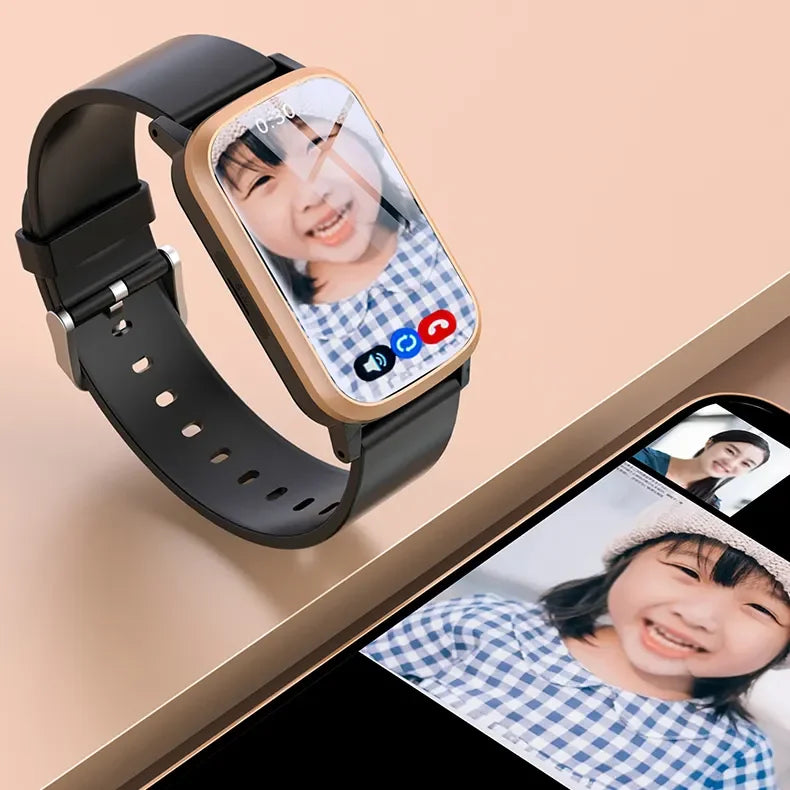 4G Kids Smart Watch with Camera Wifi+LBS Positioning 1.47" Screen 500mah Class Mode Video Call Smartwatch for Girls Boys