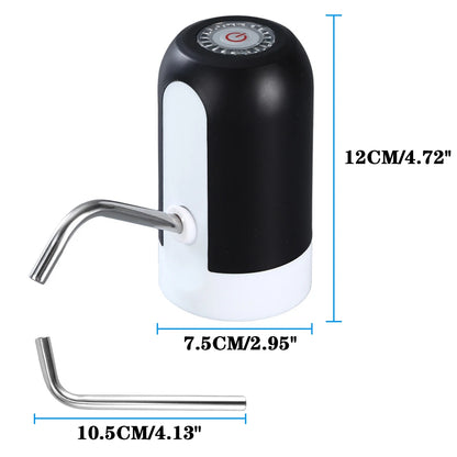 Water Bottle Pump USB Charging Automatic Electric Water Dispenser Pump Bottle Water Pump Auto Switch Drinking Dispenser