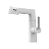 Smart Brass 360 Degree Rotating Desk Mounted Basin Tap Digital Display Pull Out Basin Faucet