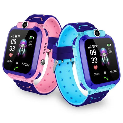 Q12 Children Smart Watch SOS GPS Smartwatch for Kids With Sim Card Photo Waterproof IP67 Kids Gift