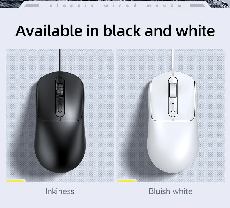 Hot Sale T-WOLF Personalized Mouse G580 Wired Office Mouse 4D Business Normal Mouse Mice for Laptop Desktop