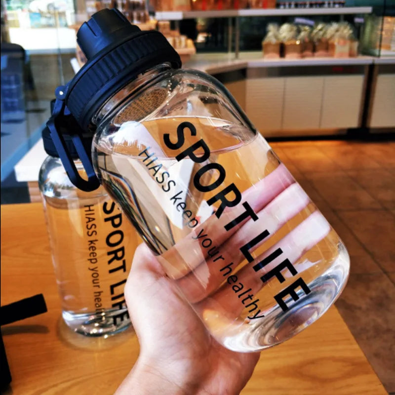 Portable Creative 700ML 1000ML Big Glass Bottle Container For Drinks Beverage With Tea Infuser Filter Girl Men Leakproof Cup