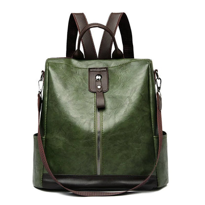 Fashion Anti-theft Women Backpacks Famous Brand High Quality PU Leather Travel Backpack Ladies Large Capacity Shoulder Handbags