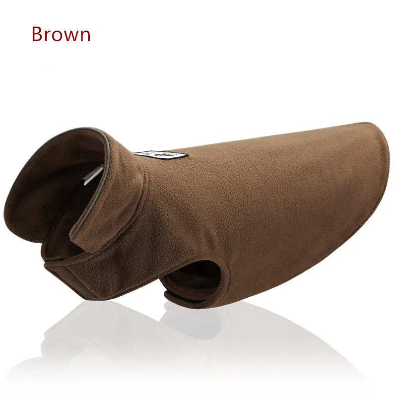 JanPet Reflective Pet Clothes Dog Jacket Coat Winter Dogs Pet Jacket Retro Cozy Warm Pet Outfit Clothes Large Dog Vest XS-2XL