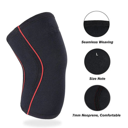 Knee Support for Exercise and Running, Pain Management, Arthritis Pain, Weightlifting Squat, Fitness, 1 Pair