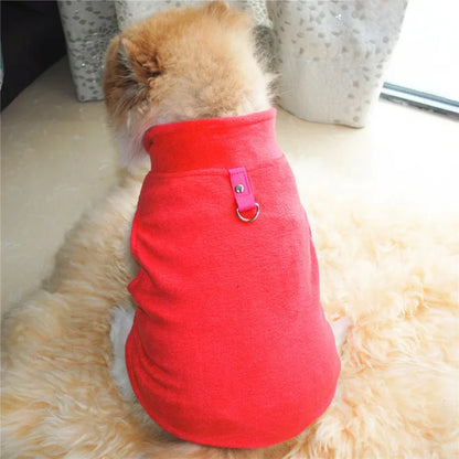 Pet Dog Warm Clothes for Dog Soft Winter Spring Dogs Jacket Coats with Adjustable Straps For Puppy Pet Clothing Cat Vests