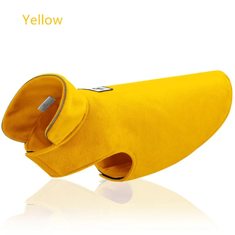 JanPet Reflective Pet Clothes Dog Jacket Coat Winter Dogs Pet Jacket Retro Cozy Warm Pet Outfit Clothes Large Dog Vest XS-2XL