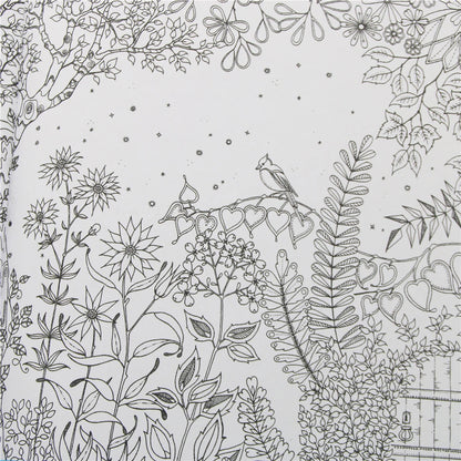24 Pages Secret Garden English Edition Coloring Book for Children Adult Relieve Stress Kill Time Painting Drawing Book