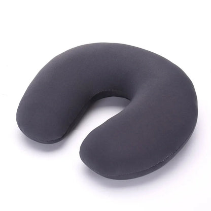HazyBeauty Soild U Shaped Comfort Microbead Home Travel Car Neck Pillow Cushion Sleep Support Pain Relief Soft Nursing Cushion